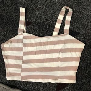 Stripped Crop Top